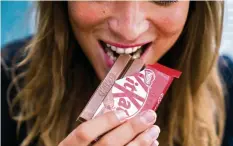  ?? CUSTOM IMAGES ?? Kitkat zählt zu den weltweit bekannten Nestlé-Produkten.