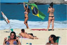  ?? AFP ?? Río de Janeiro espera más de medio millón de visitantes este mes.