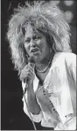  ?? RAY STUBBLEBIN­E/AP PHOTO ?? Tina Turner will be inducted to the Rock & Roll Hall of Fame.