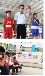  ?? PSC PHOTOS ?? KABILANG ang boxing at shooting sa sports na nilahukan ng mga kabataan sa isinagawan­g Visayas Open ng Philippine Sports Commission (PSC) Visayas Open sa Naga City, Cebu. Ilalarga rin ng pamahalaan ang Luzon at Mindanao Open para sa kabataang Pinoy...