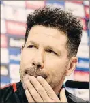  ?? BALLESTERO­S / EFE ?? Diego Pablo Simeone