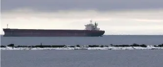  ?? CHAD HIPOLITO/THE CANADIAN PRESS ?? The Senate is considerin­g Bill C-48, which would enact into law a voluntary ban on oil tankers off the B.C. coast carrying oil in amounts greater than about 90,000 barrels.