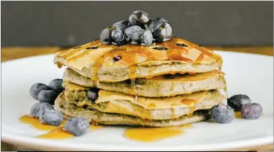  ?? PHOTOS COURTESY OF FAMILY FEATURES ?? Blueberry Buckwheat Pancakes