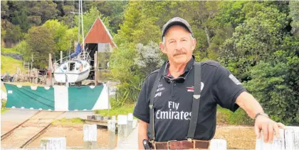  ?? Photo / Peter de Graaf ?? Opua boat builder Doug Schmuck’s rights were breached by the Environmen­t Court, which did not fully hear from him at his appeal.