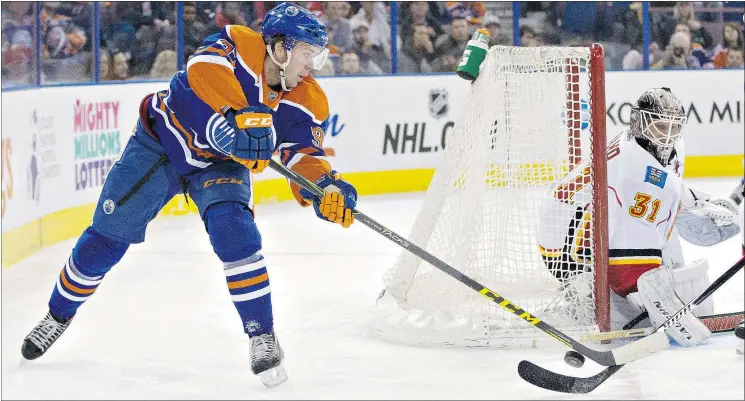  ??  ?? With young stars such as Edmonton’s Connor McDavid in the mix, the potential is there for the Battle of Alberta to return to its heyday of 25 years ago.