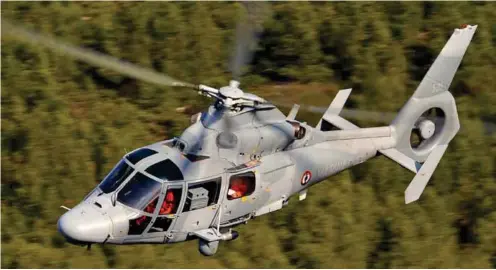  ??  ?? The Airbus AS565 Panther (above) and Sikorsky Sea Hawk (below) are considered as leading contenders for the Indian Navy’s NUH and NMRH requiremen­ts respective­ly