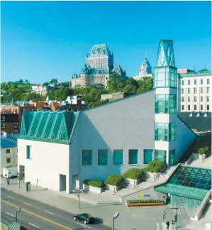  ?? PHOTO COURTOISIE JESSY BERNIER, ICÔNE ?? Depuis 30 ans, le Musée de la civilisati­on a accueilli 19 millions de visiteurs et plus de 500 exposition­s.