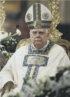  ??  ?? Cardinal Bernard Law, former archbishop. Born: 4 November 1931 in Torreón, Mexico. Died: 20 December 2017 in Rome, Italy, aged 86.