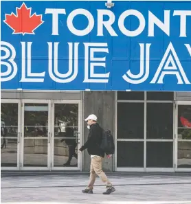  ?? PETER J THOMPSON ?? With so many questions around Major League Baseball and COVID-19, it’s not clear who the point person is for Blue Jays ownership, Steve Simmons says.