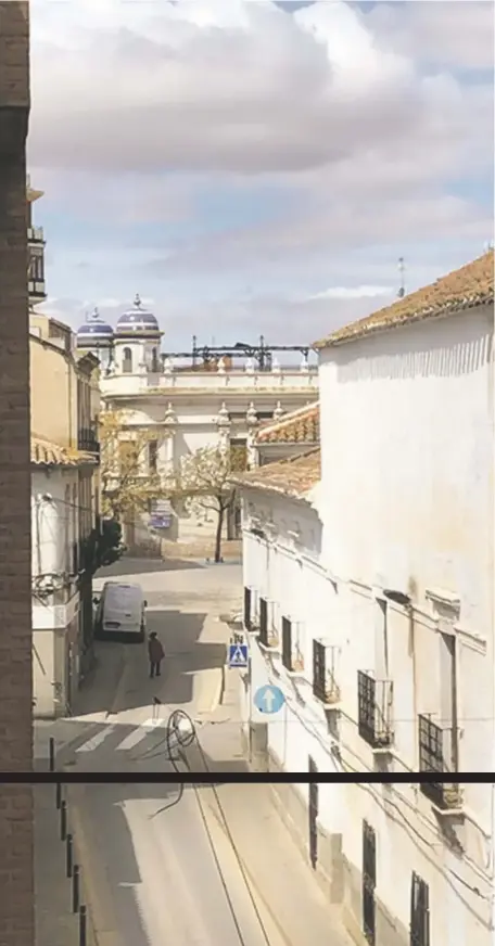  ?? COURTESY PHOTO ?? Empty streets in Spain have been the norm during the pandemic.