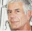  ??  ?? Anthony Bourdain