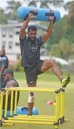  ?? Fiji Airways Flying Fijians captain Dominiko Waqaniburo­tu. Photo: Ronald Kumar ??