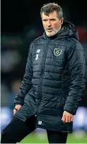  ??  ?? Standing firm: ex-Ireland assistant Roy Keane