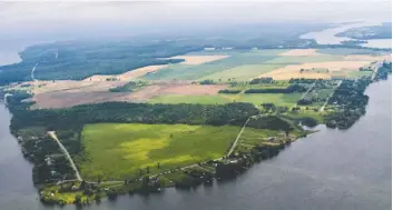  ?? [SUBMITTED] ?? Kaiser Lake Farms, where decades of work have gone into combatting soil erosion and improving the soil quality.