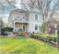  ?? CENTURY 21 HERIGATE HOUSE LTD. ?? Toronto-area buyers are helping push up prices in small Ontario towns like Tillsonbur­g. This four-bedroom heritage home was listed Wednesday for $559,900.