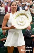  ??  ?? Garbiñe Muguruza