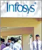  ?? BLOOMBERG ?? Infosys reported a Q1 net profit of ₹4,233 crore, up 11.5% year-on-year.