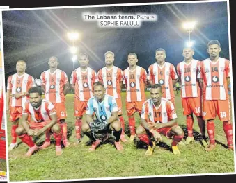  ?? Picture: SOPHIE RALULU ?? The Labasa team.