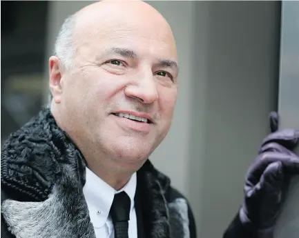  ?? VERONICA HENRI / POSTMEDIA NEWS FILES ?? Kevin O’Leary used his airtime on a weekend talk show to roll out his solution to what is seen as his Michael Ignatieff Problem — that he has been mostly truant from the country he hopes to lead.