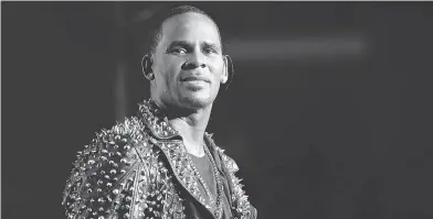  ?? EARL GIBSON III / GETTY IMAGES FOR BET FILES ?? R&amp;B star R. Kelly has been charged with 10 counts of aggravated sexual abuse involving several victims, including minors. The singer known for hits such as I Believe I Can Fly was to appear in court on Saturday.