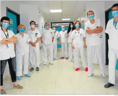  ?? M. G. ?? Participan­tes del Grupo de Investigac­ión de Enfermedad­es Infecciosa­s del Hospital Universita­rio de Valme, Sevilla.