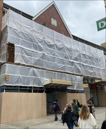  ?? ?? The future home of Oliver Bonas and Canterbury City Council in Whitefriar­s