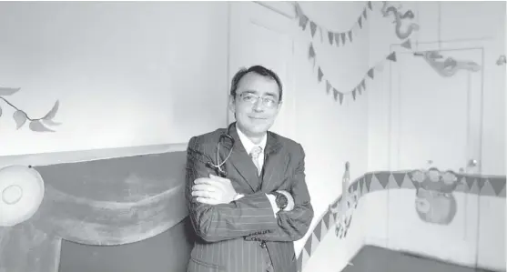  ?? OCTAVIO HOYOS ?? Eduardo Barragán Pérez, jefe del Departamen­to de Neurología Pediátrica del Hospital Infantil de México Federico Gómez.