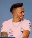  ??  ?? LEWIS HAMILTON Gran Bretagna Mercedes 33 anni Titoli 4: 2008 con McLaren, 2014, 2015 e 2017 con Mercedes GP 220, Vittorie 67, Pole 77 EPA