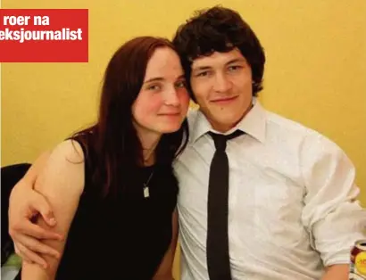  ?? FOTO AFP ?? Jan Kuciak en zijn vriendin Martina waren nog maar net verloofd.