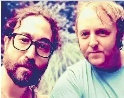  ?? —INSTAGRAM ?? Sean Ono Lennon (left) and James McCartney