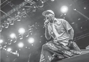  ?? JANOS MARJAI/AP ?? Limp Bizkit is scheduled to perform on Friday at the 2023 Louder Than Life festival.