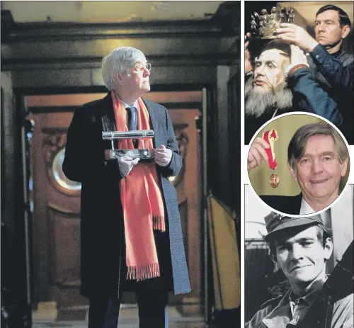  ?? PICTURES: SIMON HULME/REX FEATURES/PA. ?? HOME: Sir Tom Courtenay said it was nicer to be granted the freedom of Hull than winning awards; the actor’s roles include The Dresser and Billy Liar.