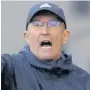  ??  ?? GONER Pulis lost his job at the Baggies in November