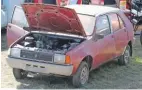  ??  ?? The Renault 14 TS was one of the classics being shown on the Practical Classics stand at this year’s Autojumble.