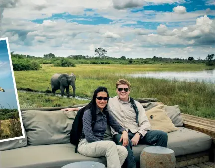  ??  ?? SAFARI AWAY Dr Andrea Lim and Dr Shaun Alexander spill the beans about their holiday in Africa—check out their story on page 228
