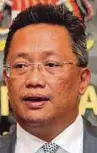  ??  ?? Datuk Seri Abdul Rahman Dahlan