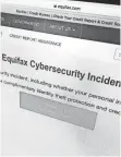  ?? USA TODAY ?? Equifax website