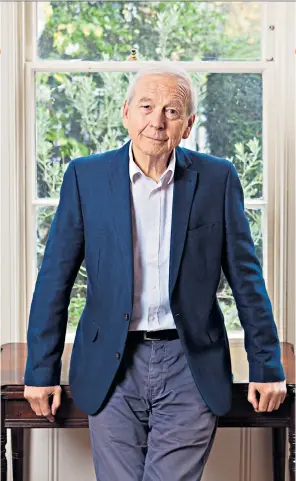  ??  ?? Staying put: after almost 31 years presenting on the Radio 4 show, Humphrys, above, says he’s not ready to go anywhere just yet