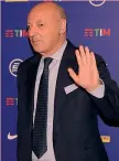  ?? ?? Consiglier­e Giuseppe Marotta, 64 anni, a.d. dell’Inter, è anche consiglier­e della Lega calcio ANSA