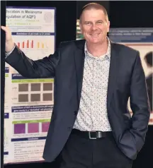  ?? PHOTO: PETER MCINTOSH ?? Award winner . . . University of Otago Professor Stephen Robertson has received the Dean’s Medal for Research Excellence for his work on paediatric genetics.