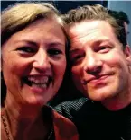  ??  ?? Jackie Schneider and Jamie Oliver