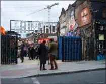  ?? DARREN MCLOUGHLIN, NYT ?? The Eatyard, in the Portobello section of Dublin. Ambitious chefs and independen­t entreprene­urs are flocking to the gritty neighbourh­ood on the city’s south side.