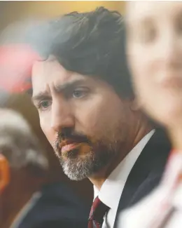  ?? BLAIR GABLE / REUTERS ?? Prime Minister Justin Trudeau unveiled a ban on military-style assault rifles on Friday in the wake of the mass shooting in Nova Scotia that killed 22 people.