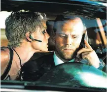  ?? Foto: ServusTV/©2005 Europacorp/TF1 Films Prod. ?? Kate Nauta und Jason Statham in „Transporte­r 2“