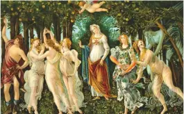  ??  ?? The Uffizi in Florence is home to Sandro Botticelli’s Primavera