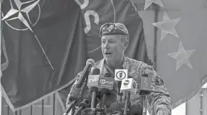  ?? AHMAD SEIR/AP ?? Scott Miller had served as America’s top general in Afghanista­n since 2018.