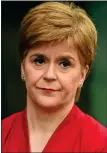  ?? ?? JUDGED: Nicola Sturgeon hit out at her life being scrutinise­d