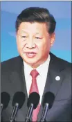  ??  ?? XI JINPING