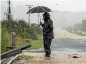  ?? BRADEN FASTIER/STUFF ?? A front working its way up the South Island is bringing an expected 90 to 140 millimetre­s of rain to Nelson and Tasman.