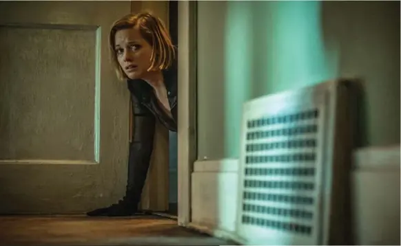  ?? SONY PICTURES ?? Jane Levy plays one of three young home invaders in Don’t Breathe.